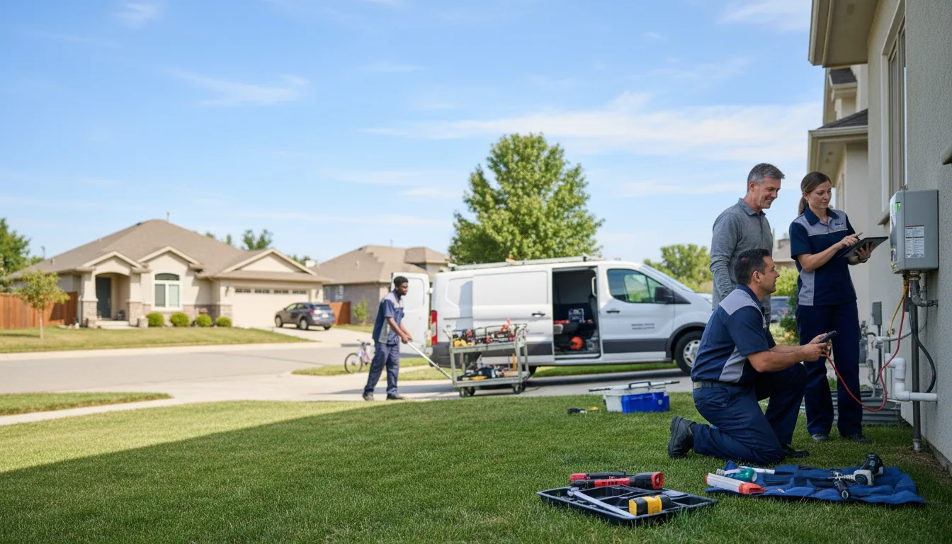 Tankless water heater service in Lexington, GA
